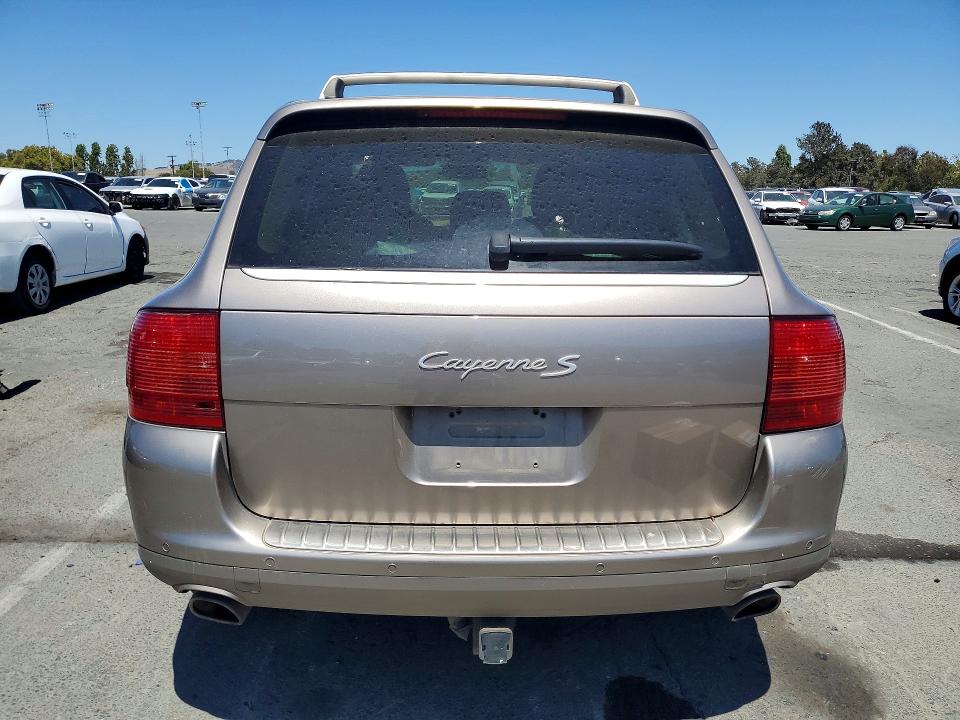 2006 Porsche Cayenne VIN WP1AB29P26LA62306 COPART salvage auction — FRONT END, Ca - Salvage Certificate, sold $125 on 2026-08-14 (photo 6)
