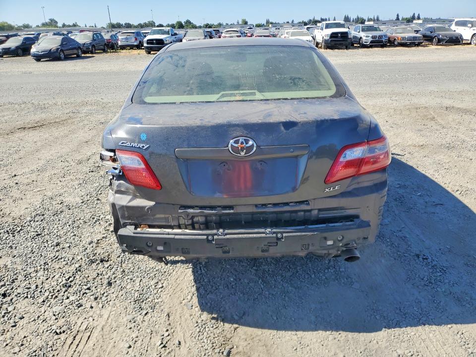 2007 Toyota Camry VIN JTNBE46K873009995 COPART salvage auction — REAR END, Ca - Salvage Certificate, sold $1,000 on 2026-07-16 (photo 6)