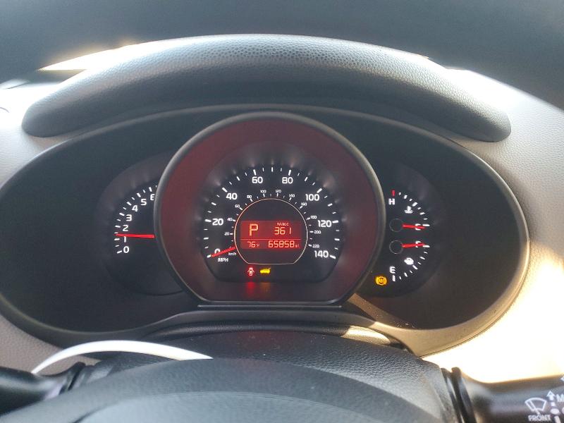 2016 Kia Soul VIN KNDJN2A28G7402285 COPART salvage auction — FRONT END, Fl - Cert Of Title Slvg Rebuildable, sold $1,150 on 2026-07-20 (photo 9)
