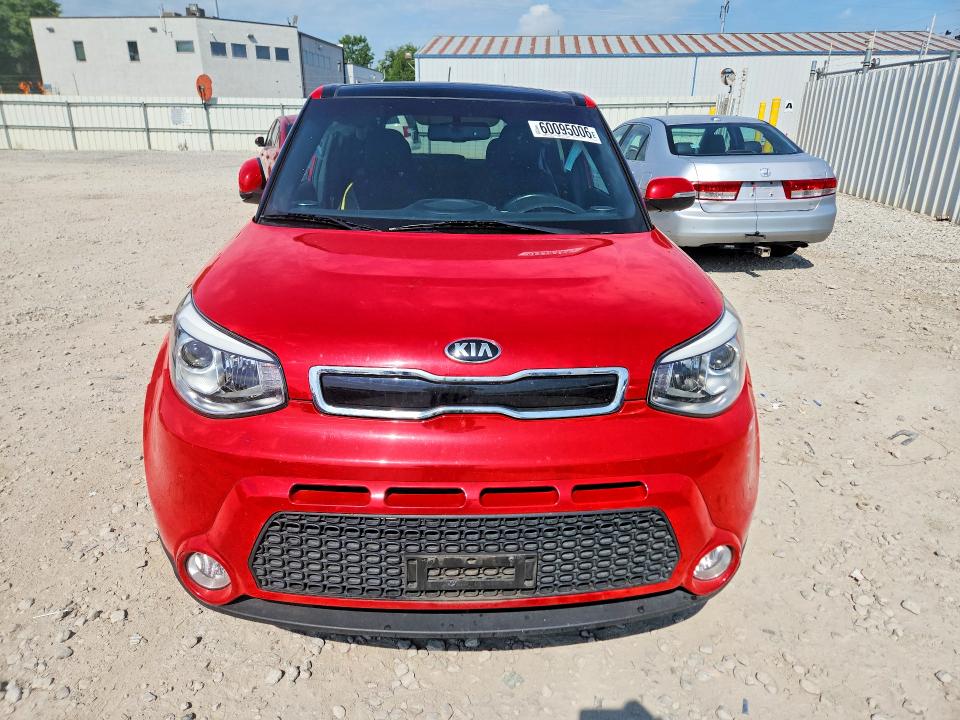 2015 Kia Soul VIN KNDJX3A58F7757367 COPART salvage auction — FRONT END, Oh - Cert Of Title-Salvage, sold $1,200 on 2026-07-24 (photo 5)