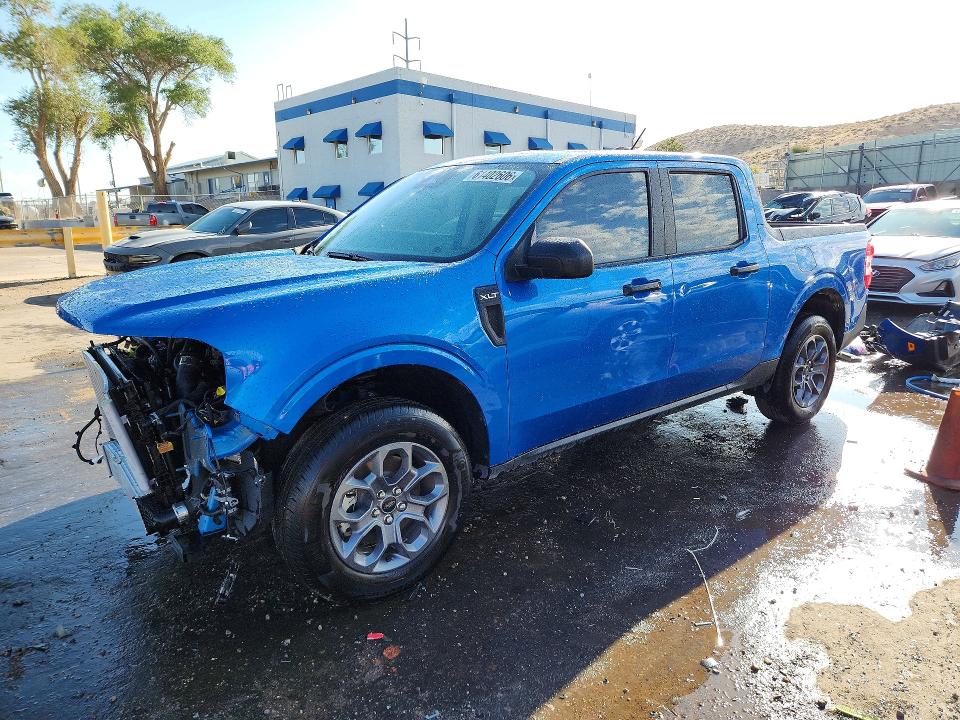 2025 Ford Maverick VIN 3FTTW8JAXSRB77319 COPART salvage auction — FRONT END, Nm - Cert Of Title-Salvage, sold $11,600 on 2026-08-27 (photo 1)