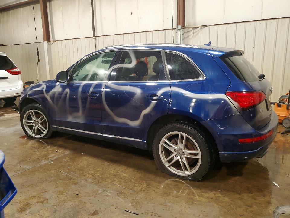 2013 Audi Q5 VIN WA1LFAFP9DA060388 COPART salvage auction — VANDALISM, Pa - Certificate Of Salvage, sold $675 on 2026-07-31 (photo 2)