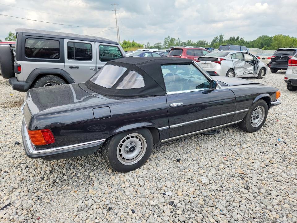 1985 Mercury 380sl VIN WDB1070451A024175 COPART salvage auction — FRONT END, Mi - Dealer Only Clean Title, sold $350 on 2026-07-30 (photo 3)