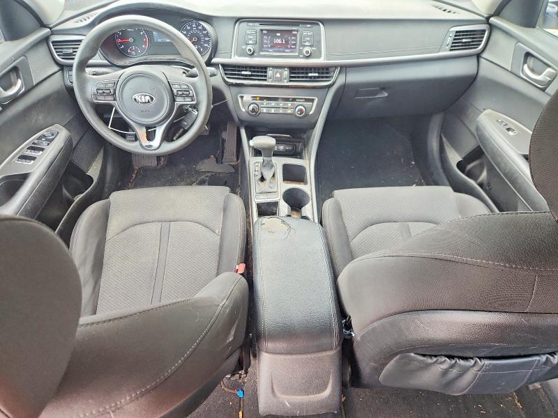 2017 Kia Optima VIN 5XXGT4L35HG155365 COPART salvage auction — FRONT END, Va - Certificate Of Title, sold $175 on 2026-07-21 (photo 8)