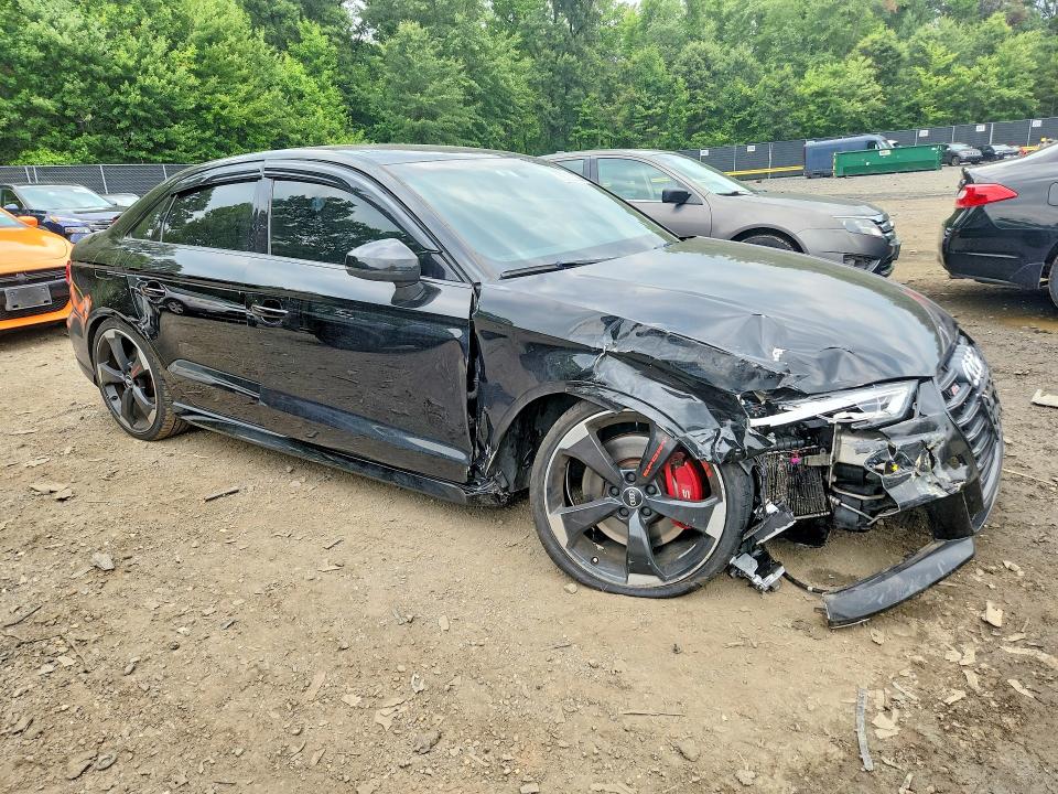 2019 Audi S3 VIN WAUB1GFF7K1018791 COPART salvage auction — FRONT END, Md - Cert Of Salvage > 75% Damage, sold $3,450 on 2026-07-31 (photo 4)