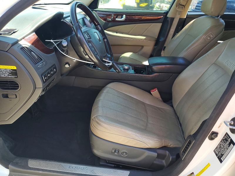 2013 Hyundai Equus VIN KMHGH4JH0DU072409 COPART salvage auction — MINOR DENT/SCRATCHES, Ca - Salvage Certificate, sold $925 on 2026-07-20 (photo 7)