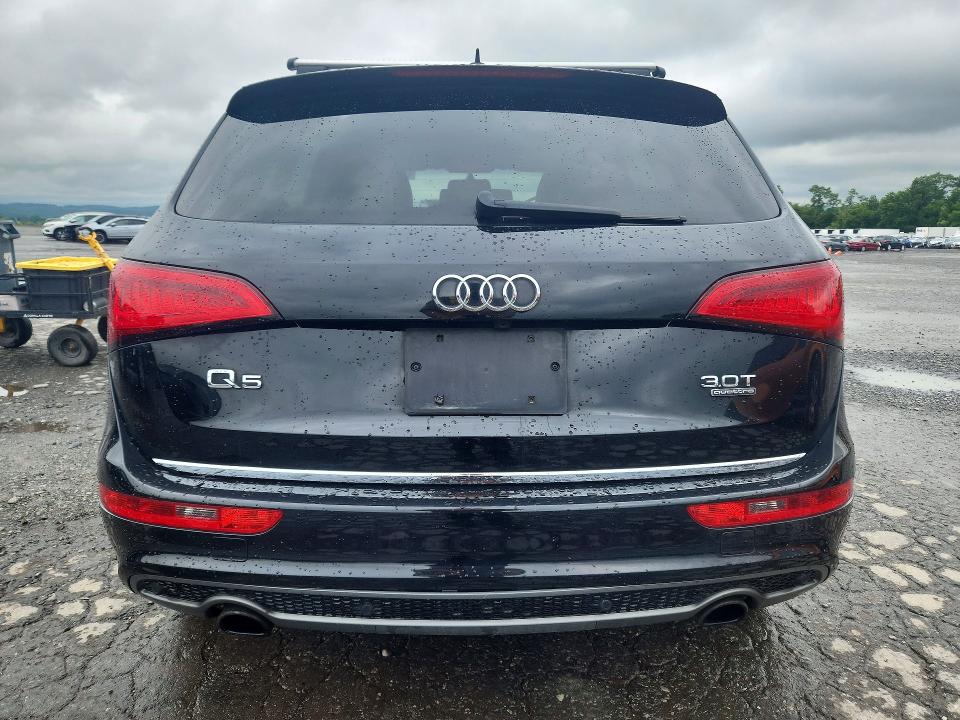 2016 Audi Q5 VIN WA1D7AFP6GA095637 COPART salvage auction — FRONT END, PA - CERTIFICATE OF SALVAGE, sold $175 on 2026-07-24 (photo 6)