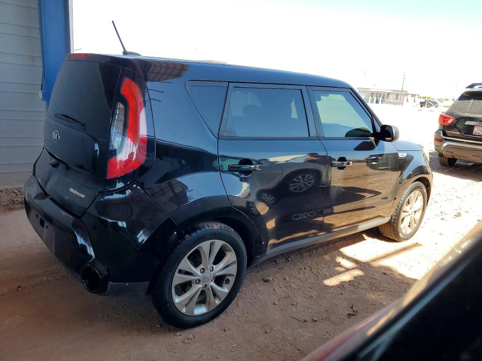 2015 Kia Soul VIN KNDJP3A52F7187964 COPART salvage auction — REAR END, Az - Certificate Of Title, sold $2,950 on 2026-07-16 (photo 3)