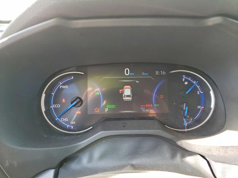 2024 Toyota Rav4 hybrid VIN 4T3RWRFV1RU142170 COPART salvage auction — REAR END, Ca - Salvage Certificate, sold $14,800 on 2026-07-27 (photo 9)
