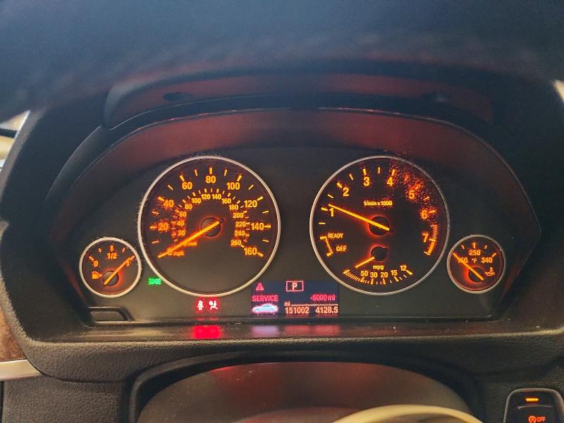 2015 BMW 3er VIN WBA3C3C54FP663579 COPART salvage auction — FRONT END, Wi - Certificate Of Title, sold $1,700 on 2026-08-03 (photo 9)
