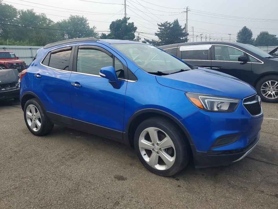 2017 Buick Encore VIN KL4CJASB8HB154738 COPART salvage auction — FRONT END, Oh - Certificate Of Title, sold $1,350 on 2026-07-29 (photo 4)