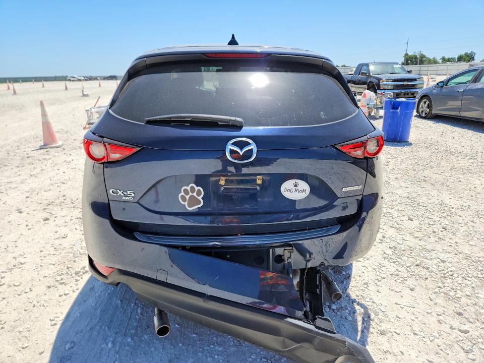 2021 Mazda Cx-5 VIN JM3KFBDM9M1434330 COPART salvage auction — REAR END, Tx - Salvage Vehicle Title, sold $5,500 on 2026-07-16 (photo 6)