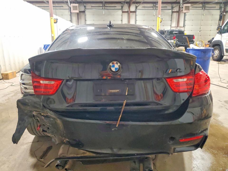 2016 BMW M4 VIN WBS3R9C50GK335927 COPART salvage auction — REAR END, Pa - Certificate Of Salvage, sold $10,400 on 2026-08-25 (photo 6)