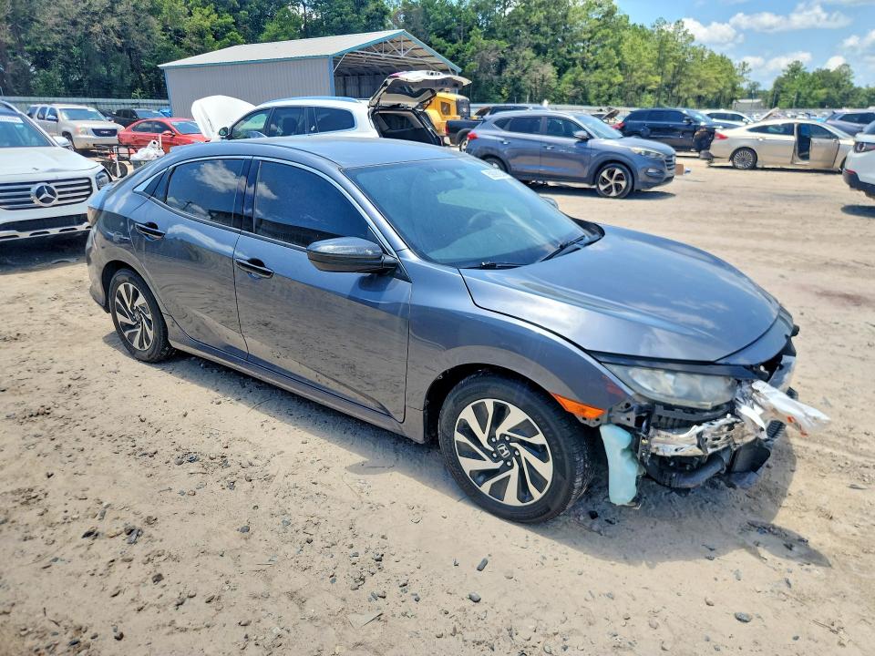 2018 Honda Civic VIN SHHFK7H26JU433035 COPART salvage auction — FRONT END, Ga - Certificate Of Title, sold $5,700 on 2026-07-06 (photo 4)
