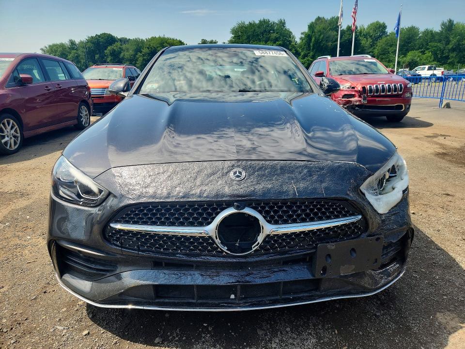 2026 Mercedes-benz C class VIN W1KAF4HB0TR307996 COPART salvage auction — BURN, Ma - Cert Of Title-Salvage, sold $19,300 on 2026-07-09 (photo 5)