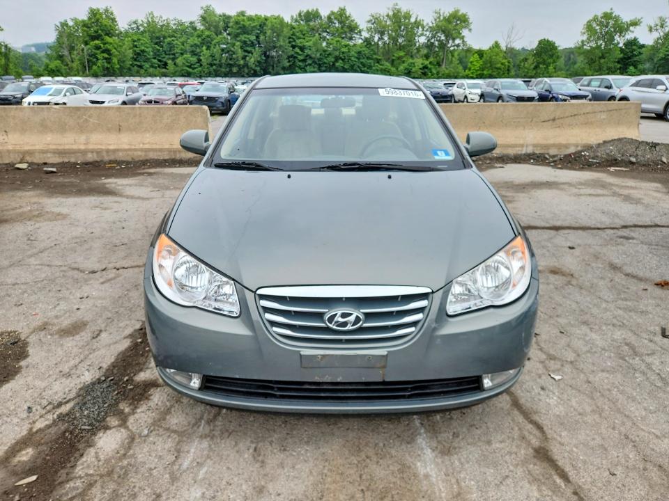 2010 Hyundai Elantra VIN KMHDU4AD9AU859155 COPART salvage auction — REAR END, Ny - Mv-907A Salvage Certificate, sold $900 on 2026-07-09 (photo 5)