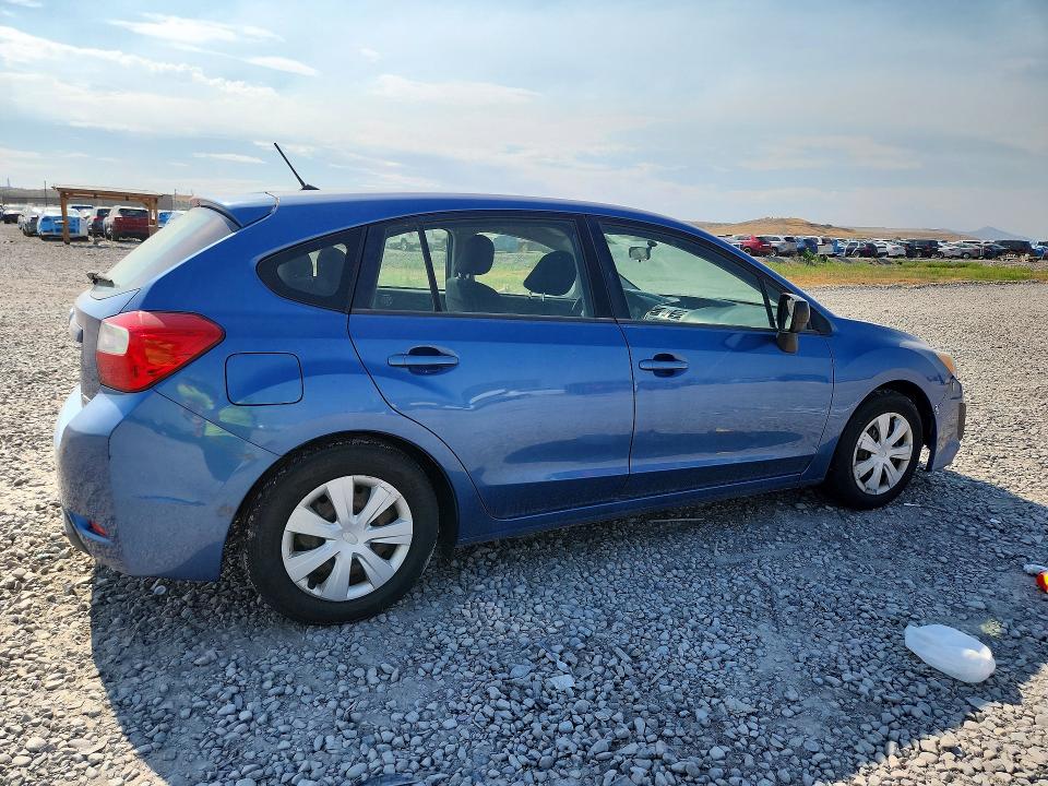 2014 Subaru Impreza VIN JF1GPAA6XE8238259 COPART salvage auction — FRONT END, Ut - Certificate Of Title, sold $150 on 2026-07-24 (photo 3)