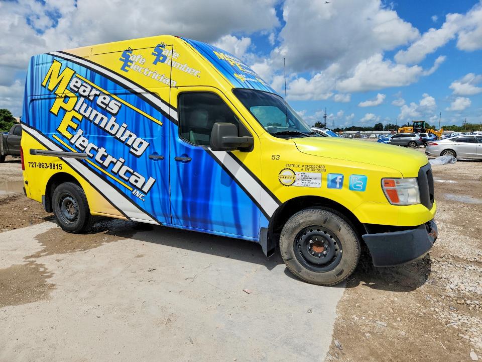 2012 Nissan VIN 1N6BF0LY3CN118900 COPART salvage auction — FRONT END, Salvage Title, sold $1,750 on 2026-07-30 (photo 4)