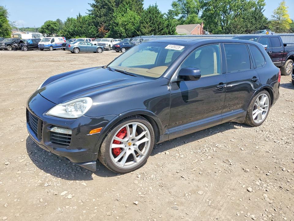2008 Porsche Cayenne VIN WP1AC29P88LA90174 COPART salvage auction — FRONT END, Md - Cert Of Salvage < 75% Damage, sold $2,050 on 2026-07-27 (photo 1)