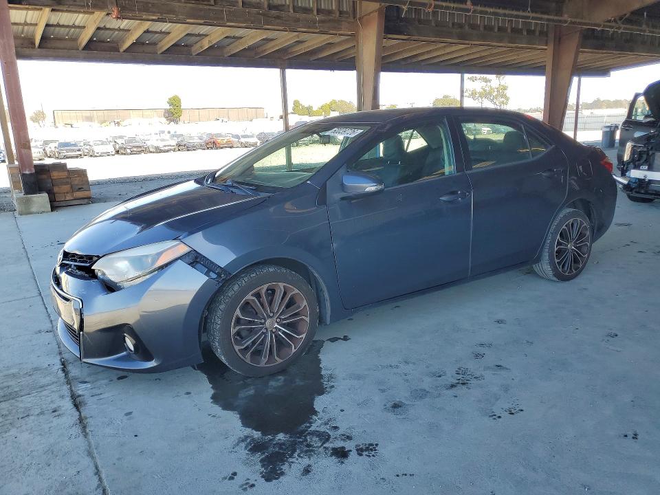2015 Toyota Corolla VIN 2T1BURHE0FC384068 COPART salvage auction — FRONT END, Salvage Title, sold $2,650 on 2026-07-20 (photo 1)