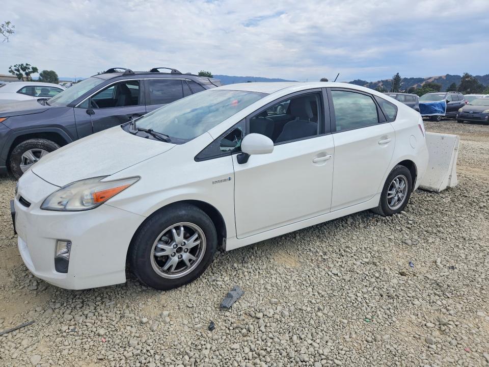 2010 Toyota Prius VIN JTDKN3DU6A0223217 COPART salvage auction — VANDALISM, CA - SALVAGE CERTIFICATE, sold $60 on 2026-07-21 (photo 1)