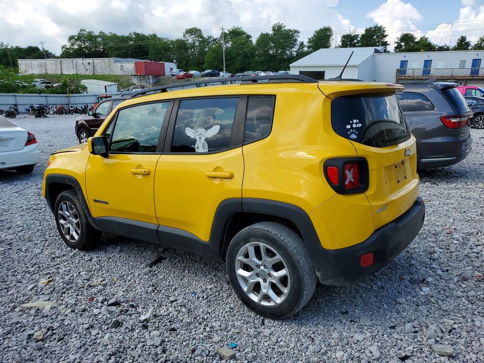 2017 Jeep VIN ZACCJBBB0HPF30012 COPART salvage auction — FRONT END, Oh - Cert Of Title-Salvage, sold $575 on 2026-07-31 (photo 2)