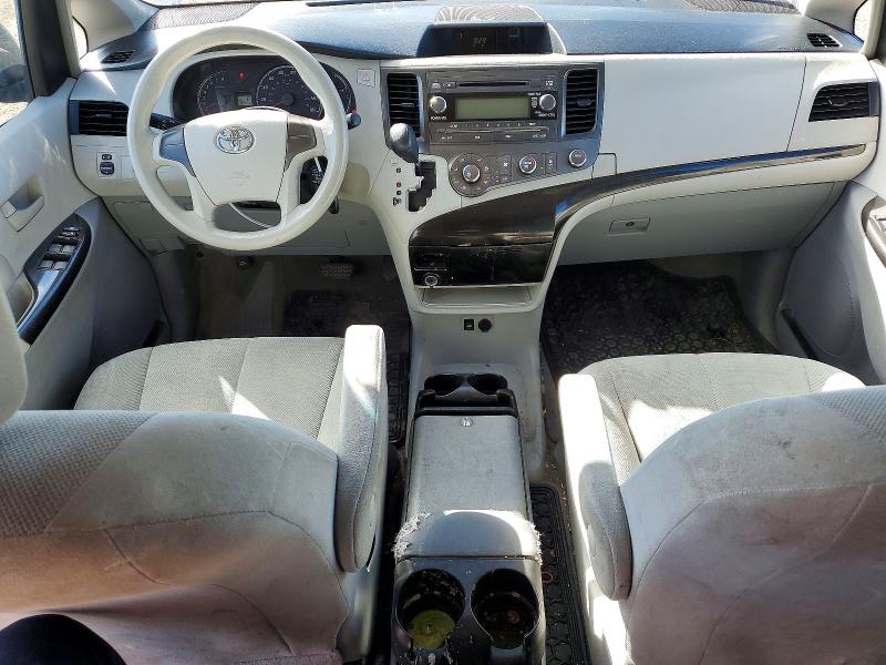 2012 Toyota VIN 5TDZK3DC3CS182754 COPART salvage auction — REAR END, Ab - Bos - Active, sold $2,450 on 2026-07-21 (photo 8)