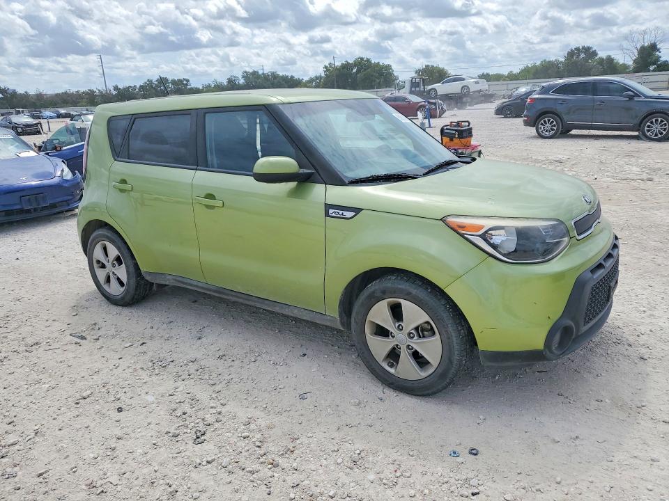 2016 Kia Soul VIN KNDJN2A24G7844254 COPART salvage auction — SIDE, Tx - Salvage Vehicle Title, sold $100 on 2026-07-30 (photo 4)