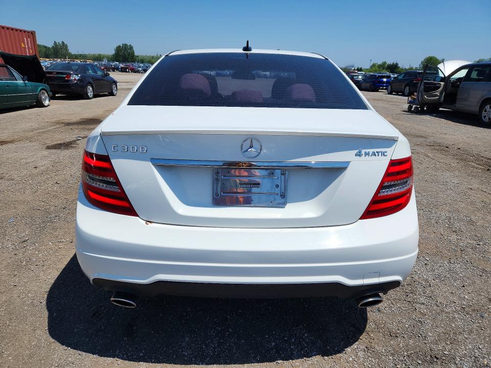 2014 Mercedes-benz C-klasse VIN WDDGF8AB6EA915597 COPART salvage auction — FRONT END, On - Permit No Brand - Unfit, sold $2,400 on 2026-08-20 (photo 6)