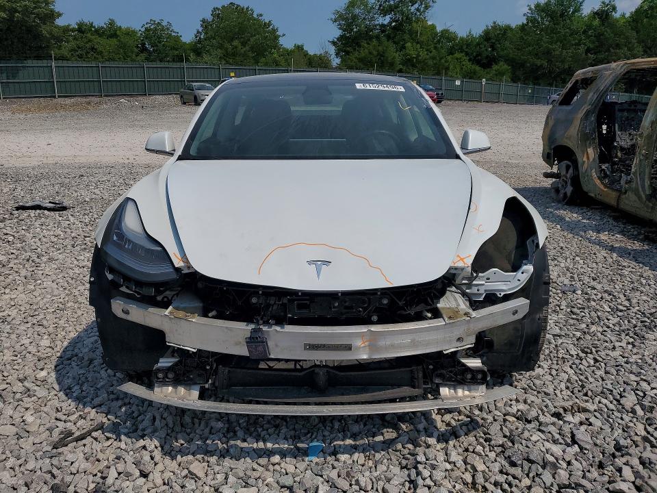 2019 Tesla Model 3 VIN 5YJ3E1EA0KF416009 COPART salvage auction — FRONT END, Tn - Certificate Of Title, sold $3,900 on 2026-07-30 (photo 5)