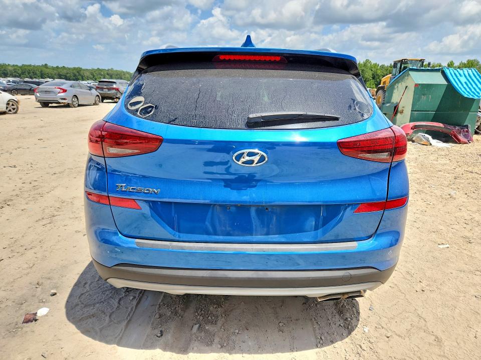 2021 Hyundai Tucson VIN KM8J33AL6MU362608 COPART salvage auction — FRONT END, Fl - Cert Of Title Slvg Rebuildable, sold $4,250 on 2026-08-21 (photo 6)