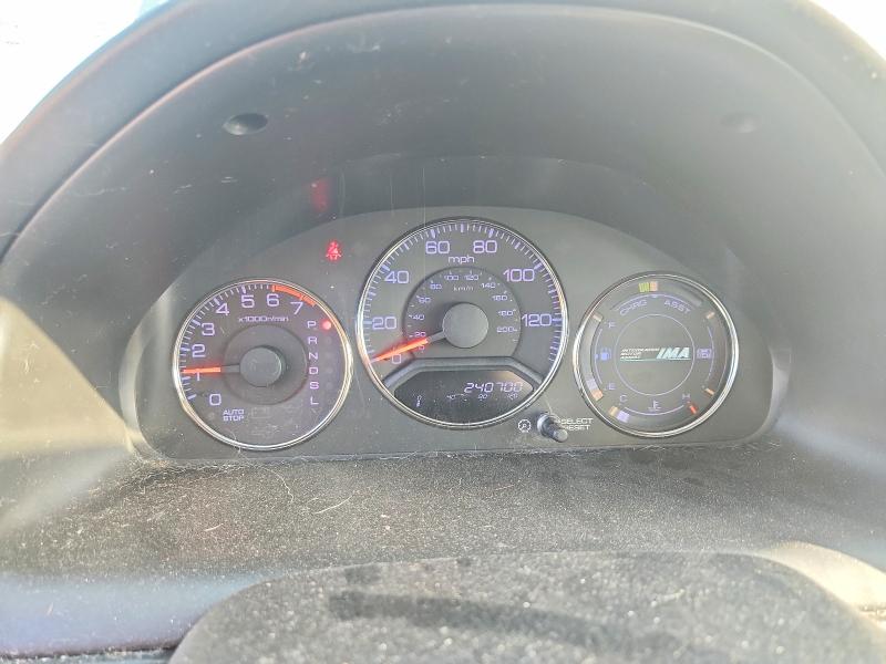 2004 Honda Civic hybrid VIN JHMES96684S017122 COPART salvage auction — SIDE, Tx - Certificate Of Title, sold $150 on 2026-07-30 (photo 9)