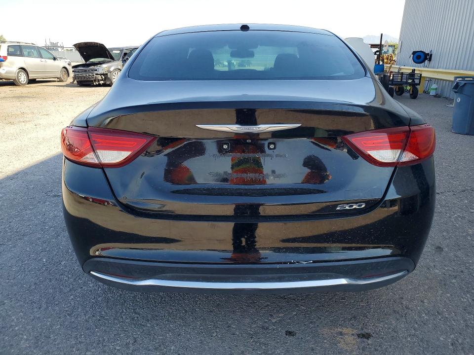 2015 Chrysler 200 VIN 1C3CCCABXFN533575 COPART salvage auction — MINOR DENT/SCRATCHES, AZ - CERTIFICATE OF TITLE, sold $425 on 2026-07-24 (photo 6)