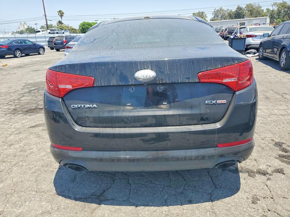 2013 Kia Optima VIN 5XXGN4A7XDG228613 COPART salvage auction — FRONT END, Ca - Salvage Certificate, sold $275 on 2026-07-16 (photo 6)