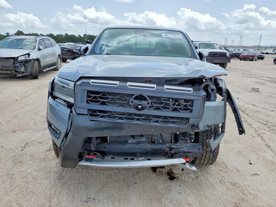 2025 Nissan Frontier VIN 1N6ED1EK7SN614962 COPART salvage auction — FRONT END, Ky - Cert Of Title-Salvage, sold $8,600 on 2026-07-28 (photo 5)