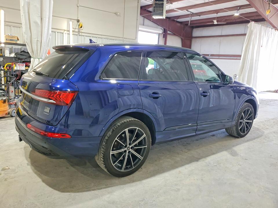 2021 Audi Q7 VIN WA1LXAF70MD012452 COPART salvage auction — FRONT END, Ny - Mv-907A Salvage Certificate, sold $14,000 on 2026-07-27 (photo 3)