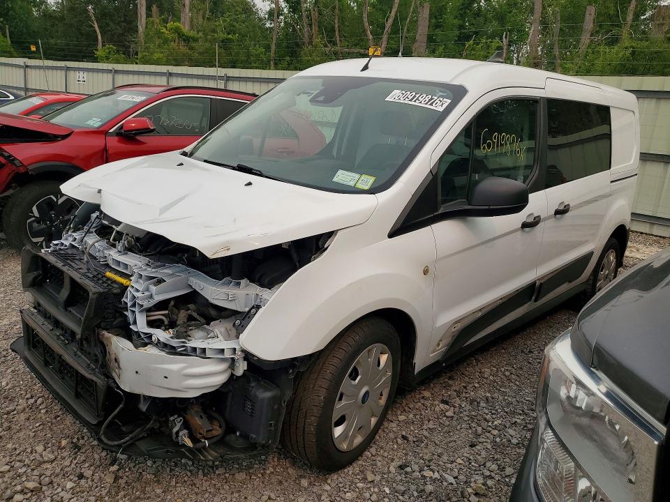 2021 Ford Transit connect VIN NM0LS7E25M1483217 COPART salvage auction — FRONT END, Ny - Certificate Of Title, sold $5,500 on 2026-07-28 (photo 1)