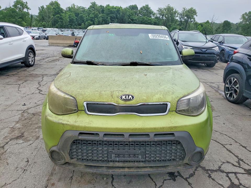 2015 Kia Soul VIN KNDJN2A2XE7741000 COPART salvage auction — MECHANICAL, Fl - Certificate Of Title, sold $500 on 2026-07-14 (photo 5)