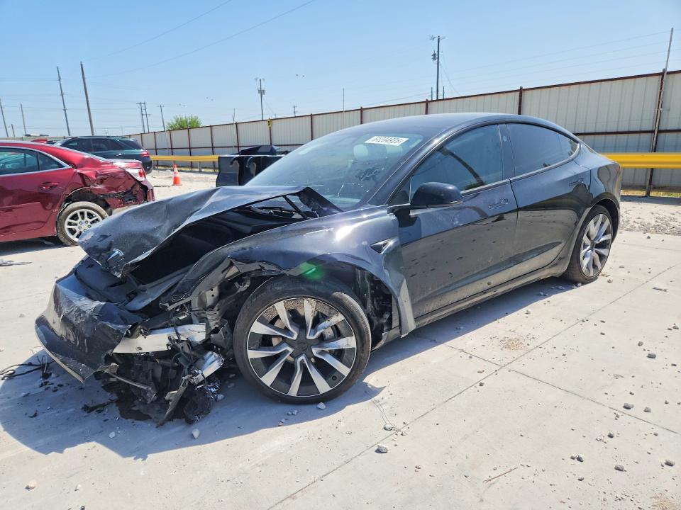 2025 Tesla Model 3 VIN 5YJ3E1EB3SF918764 — COPART salvage auction photo