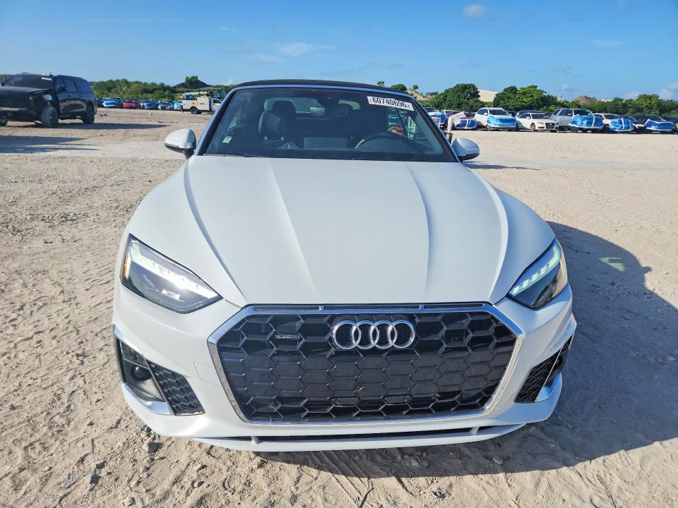 2024 Audi A5 VIN WAU3AGF52RN003114 COPART salvage auction — WATER/FLOOD, FL - CERT OF TITLE-SLVG REBLD FLOOD, sold $10,500 on 2026-07-28 (photo 5)