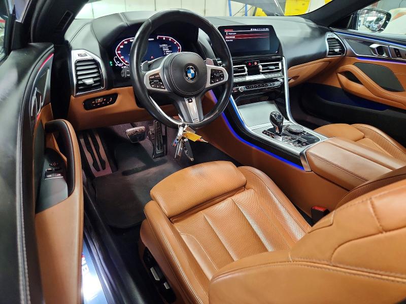 2021 BMW M8 VIN WBABC4C01MCF18917 COPART salvage auction — REAR END, CT - CERT OF TITLE-SALVAGE, sold $23,100 on 2026-08-20 (photo 8)