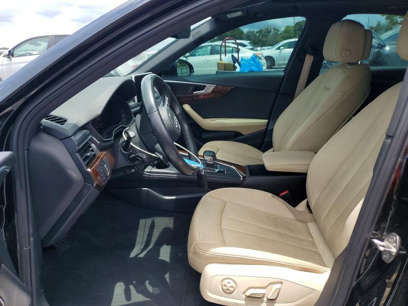 2017 Audi A4 VIN WAUENAF49HN027054 COPART salvage auction — NORMAL WEAR, Fl - Cert Of Title Slvg Rebuildable, sold $5,100 on 2026-07-31 (photo 7)