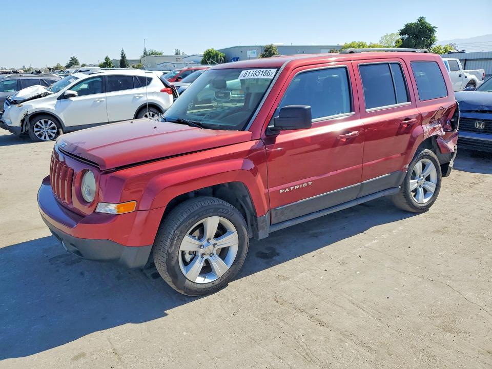 2012 Jeep Liberty (patriot) VIN 1C4NJPFA9CD548507 COPART salvage auction — SIDE, Ca - Salvage Certificate, sold $650 on 2026-07-31 (photo 1)