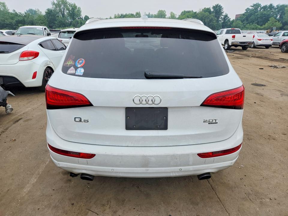 2014 Audi Q5 VIN WA1LFAFP8EA027772 COPART salvage auction — MECHANICAL, Ct - Certificate Of Title, sold $3,756 on 2026-07-24 (photo 6)