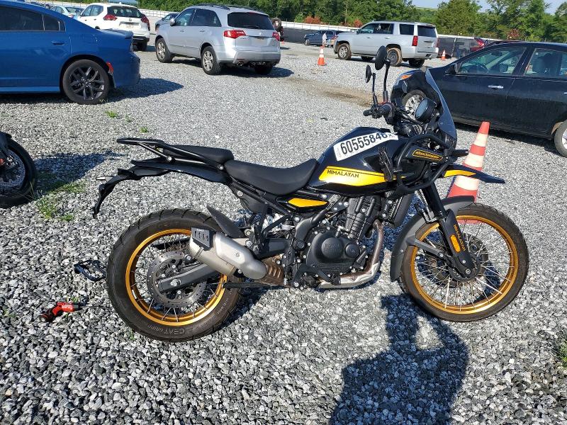 2025 Royal enfield motors Himalayan VIN ME3BGK402SK503054 COPART salvage auction — SIDE, SC - CERT OF TITLE-SALVAGE (P), sold $875 on 2026-07-30 (photo 1)