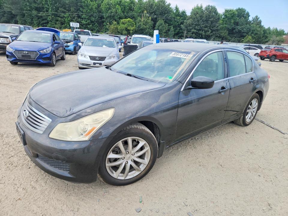 2009 Infiniti G37 VIN JNKCV61F59M363323 COPART salvage auction — SIDE, VA - CERTIFICATE OF TITLE, sold $1,450 on 2026-07-14 (photo 1)