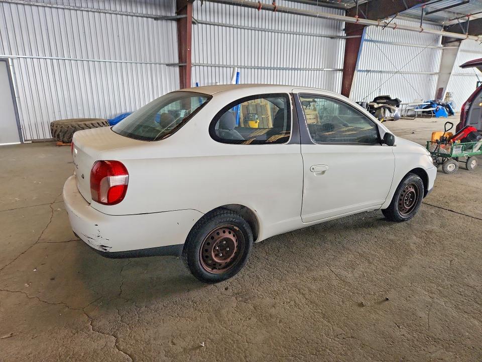2000 Toyota Echo VIN JTDAT123XY0039991 COPART salvage auction — FRONT END, CA - DIS/DLR/EXP APP FOR DUP CLEAN, sold $225 on 2026-07-09 (photo 3)