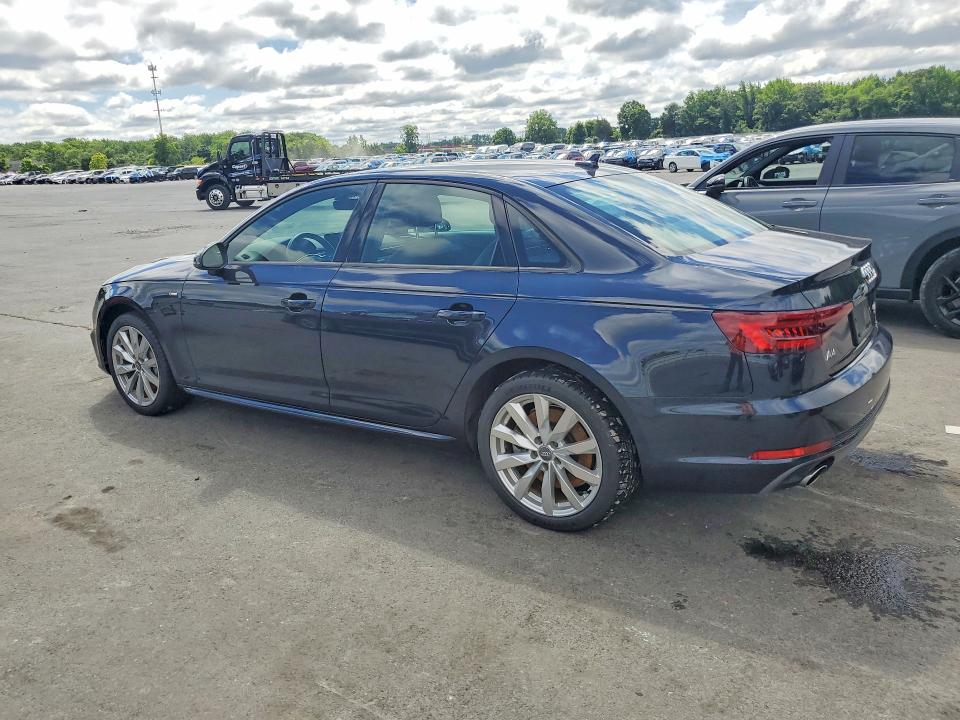 2018 Audi A4 VIN WAUDNAF43JA171014 COPART salvage auction — WATER/FLOOD, Nj - Cert Of Title-Salvage Flood, sold $2,250 on 2026-07-28 (photo 2)