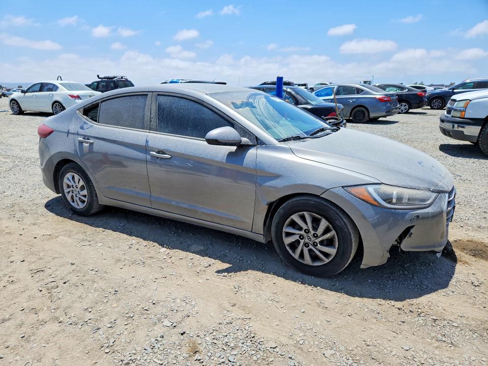 2018 Hyundai Elantra VIN 5NPD74LFXJH329975 COPART salvage auction — FRONT END, Ca - Dis/Dlr/Exp Only Clean Title (P), sold $1,150 on 2026-07-10 (photo 4)