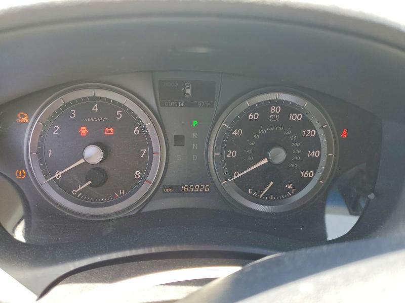 2009 Lexus ES VIN JTHBJ46G992339003 COPART salvage auction — SIDE, Ca - Dis/Dlr/Exp Only Clean Title, sold $850 on 2026-07-29 (photo 9)